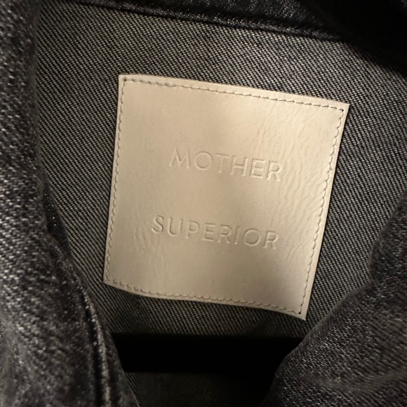 MOTHER The Springy patch denim jacket in Midnights with Molly color - Picture 9 of 13